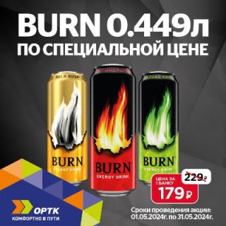 Burn 0,449 л за 179₽